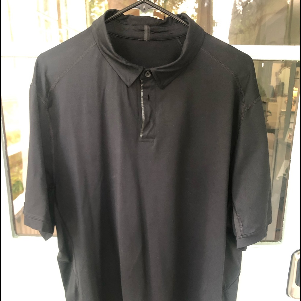 Lululemon soft stretchy polo shirt